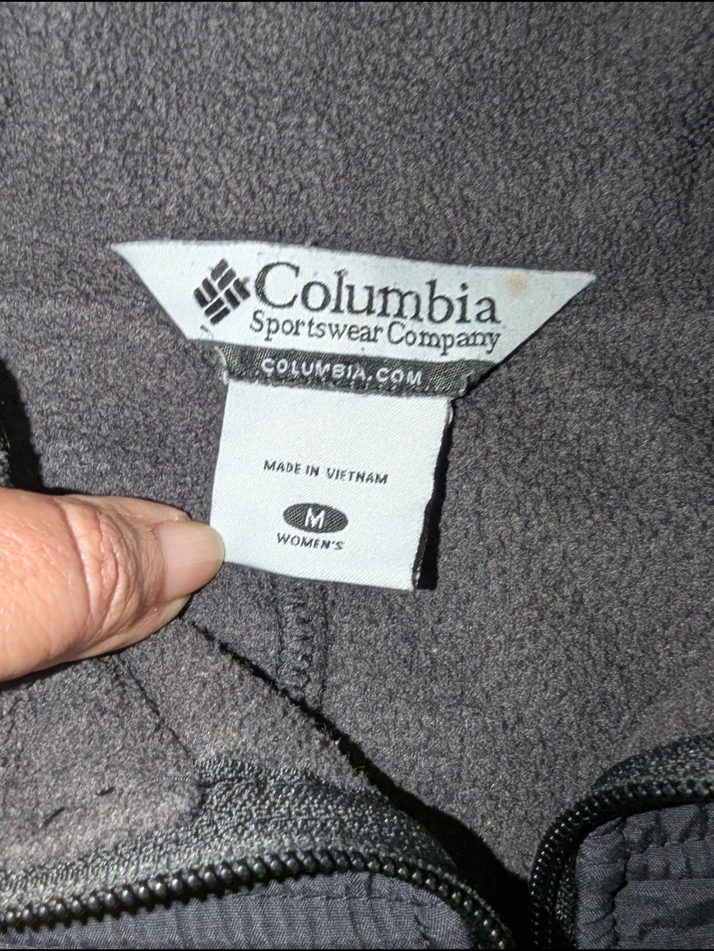 Columbia Black Women's Performance Full-Zip Jacket - Picture 2 of 3